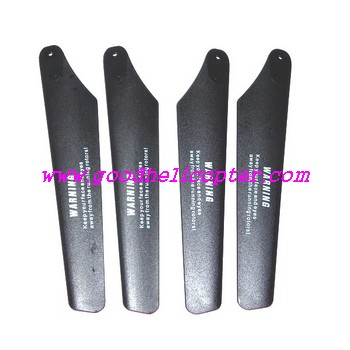 U6 helicopter main blades (Black color) - Click Image to Close